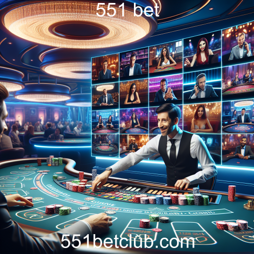 Descubra a Emoção do Cassino Ao Vivo no 551 Bet